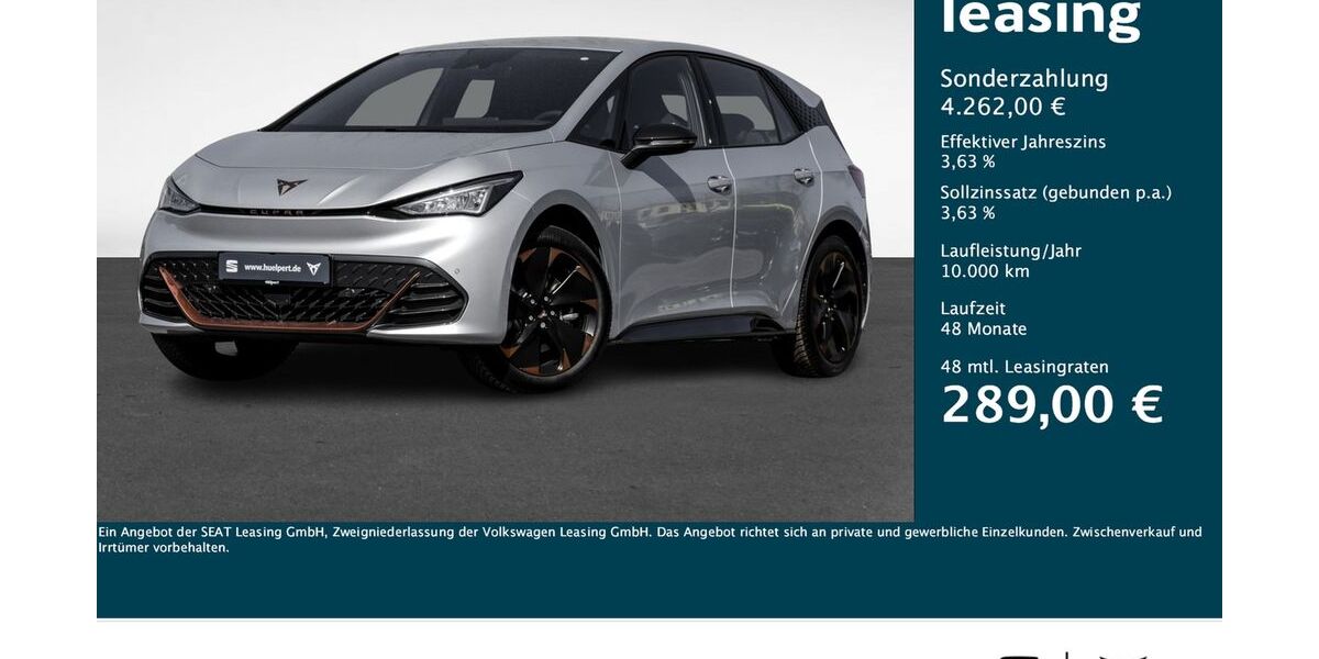 Cupra Born 9.990 km 33.444 &euro; Dortmund 44269