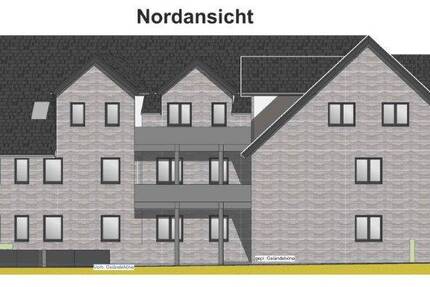 Neubau! Dachgeschoss-Wohnung mit Balkon, Tiefgarage und Aufzug in Rhade_A2531 3 zimmer