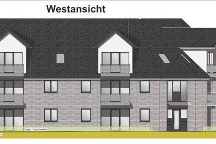 Neubau! Obergeschoss-Wohnung mit Loggia, Tiefgarage und Aufzug in Rhade_A2528 3 zimmer