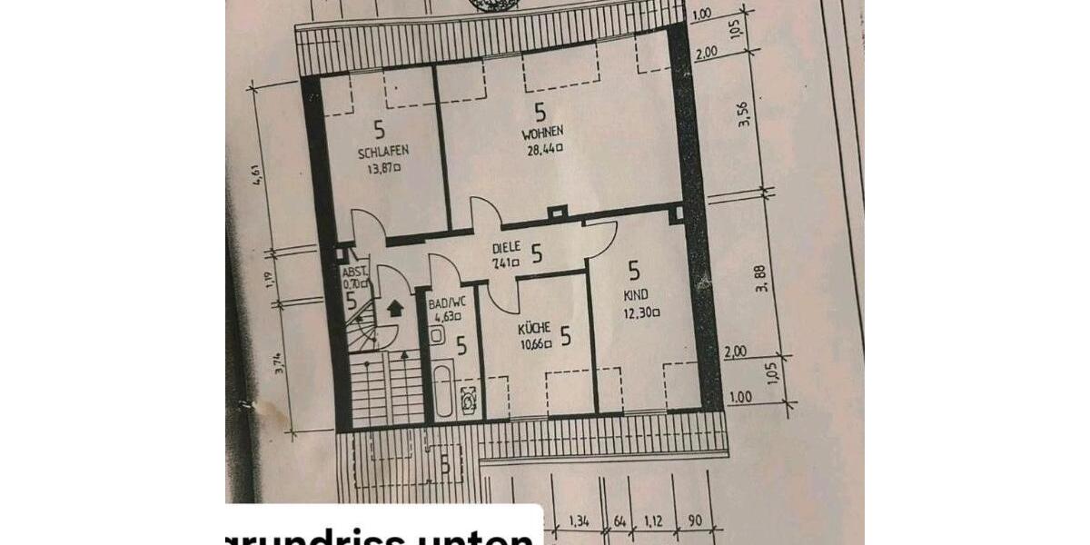 Maisonettenwohnung Wuppertal Elberfeld - 3 Zimmer, 75 m&sup2;, 180.000&euro; | Angebot:27427318