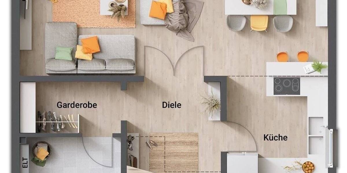 Mehrfamilienhaus, Wohnhaus Oer-Erkenschwick Klein-Erkenschwick - 5 Zimmer, 145 m&sup2;, 299.350&euro; | Angebot:25674197