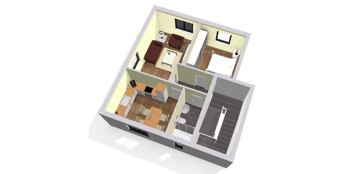 Erdgeschoßwohnung Schwerte - 2 Zimmer, 50 m&sup2;, 156.000&euro; | Angebot:26940633