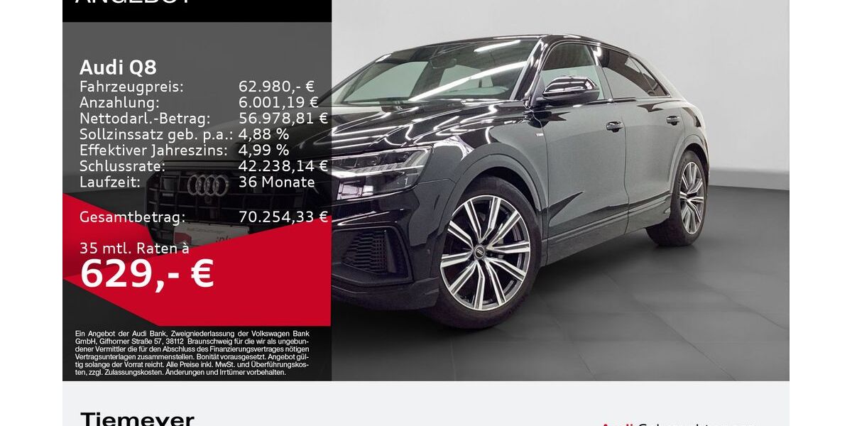 Audi Q8 50.483 km 62.460 &euro; Bochum 44809