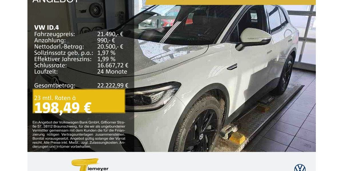 VW ID.4 85.019 km 21.490 &euro; Recklinghausen 45663