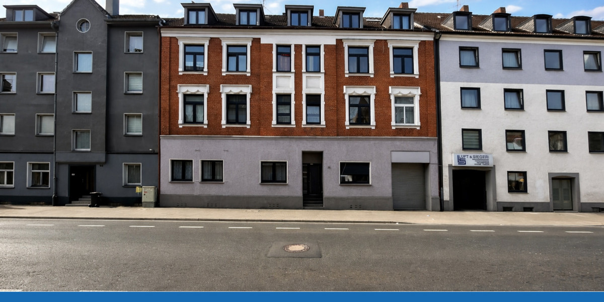 Etagenwohnung Gelsenkirchen Bulmke-Hüllen - 2 Zimmer, 51 m&sup2;, 408&euro; | Angebot:25732631