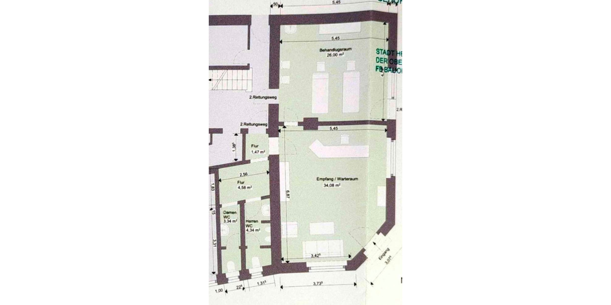 Vielseitig nutzbare Gewerbeeinheit im Erdgeschoss – ca. 74 m² zimmer