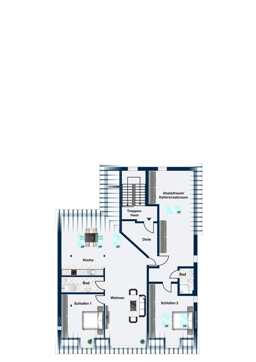Frisch Saniertes Wohn u. Geschäftshaus mit 8 WE+ Gewerbeeinheit in der Innenstadt von Marl-Hüls! zimmer