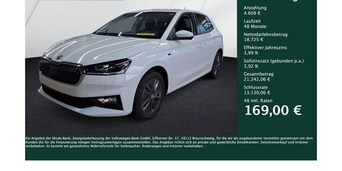 Skoda Fabia 10.190 km 23.333 &euro; Dortmund 44309