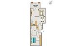 Etagenwohnung Essen Stadtbezirk III - 2.5 Zimmer, 63 m&sup2;, 684&euro; | Angebot:26641573