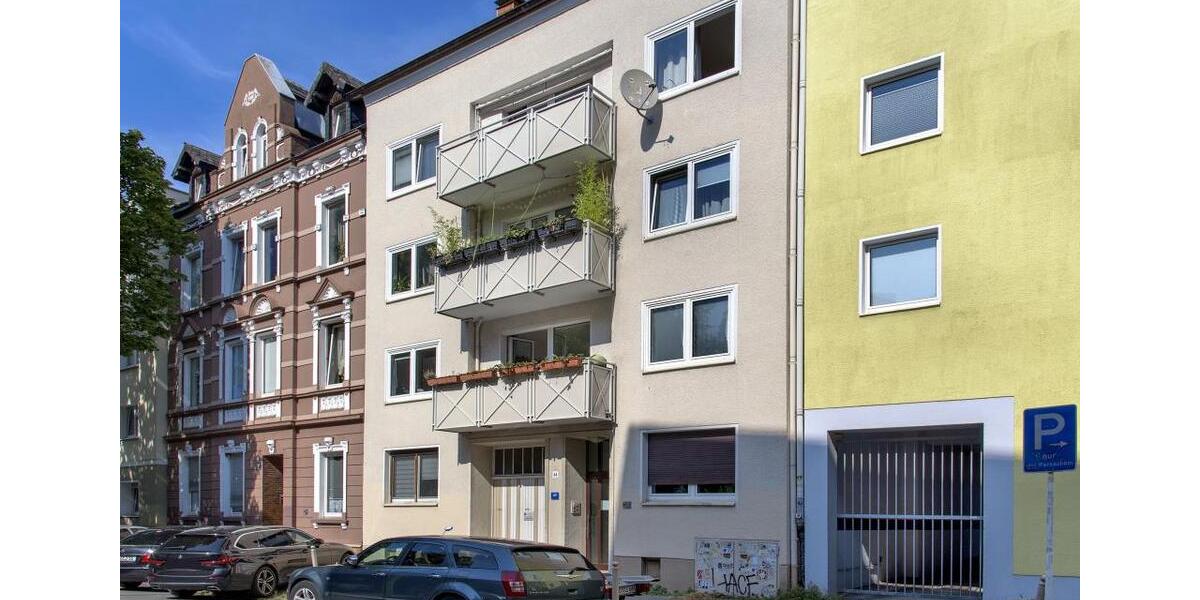 Etagenwohnung Dortmund Innenstadt West - 1 Zimmer, 42 m&sup2;, 409&euro; | Angebot:25751945