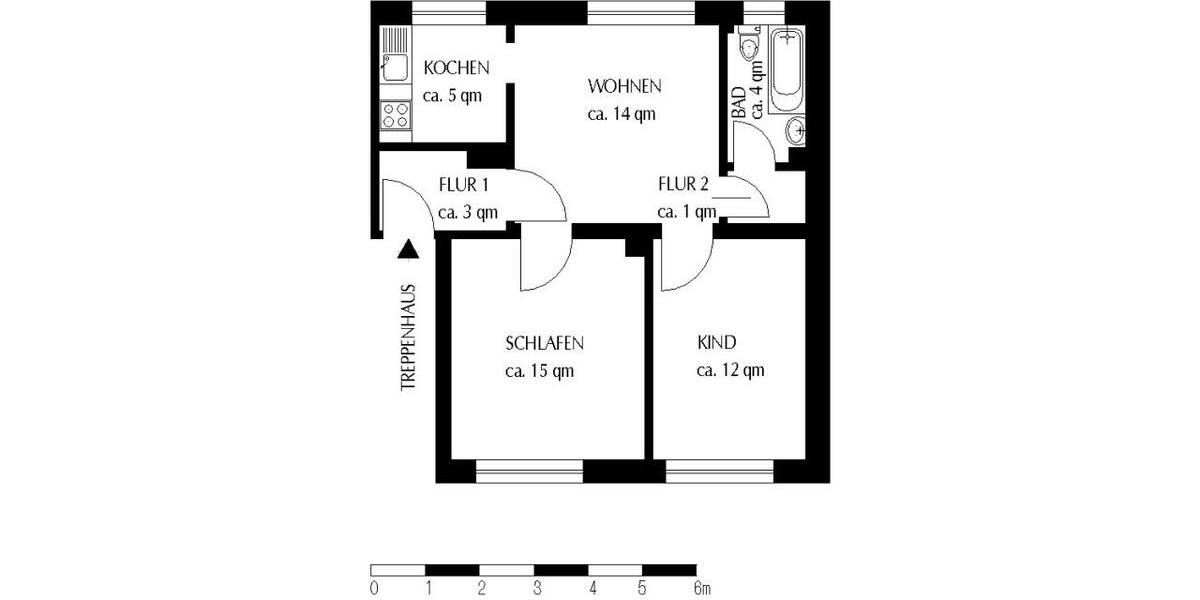 3-Zimmer-Wohnung in Mülheim Heißen-Fulerum 3.5 zimmer