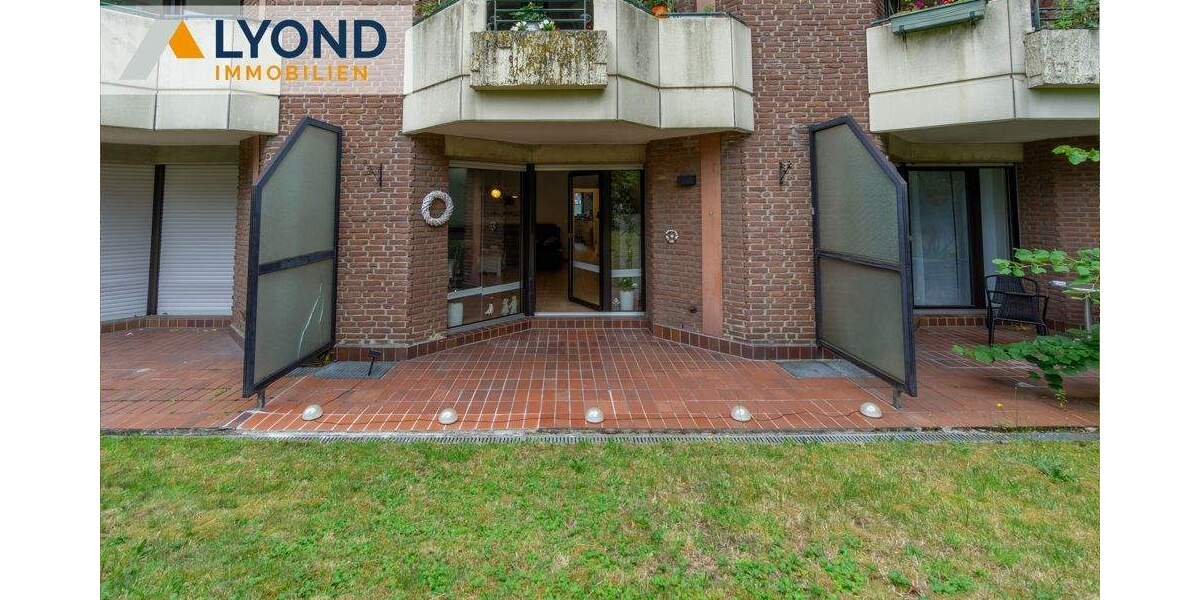 Moderne Erdgeschosswohnung mit Terrasse, Garten, Einbauküche & Stellplatz! 2 zimmer