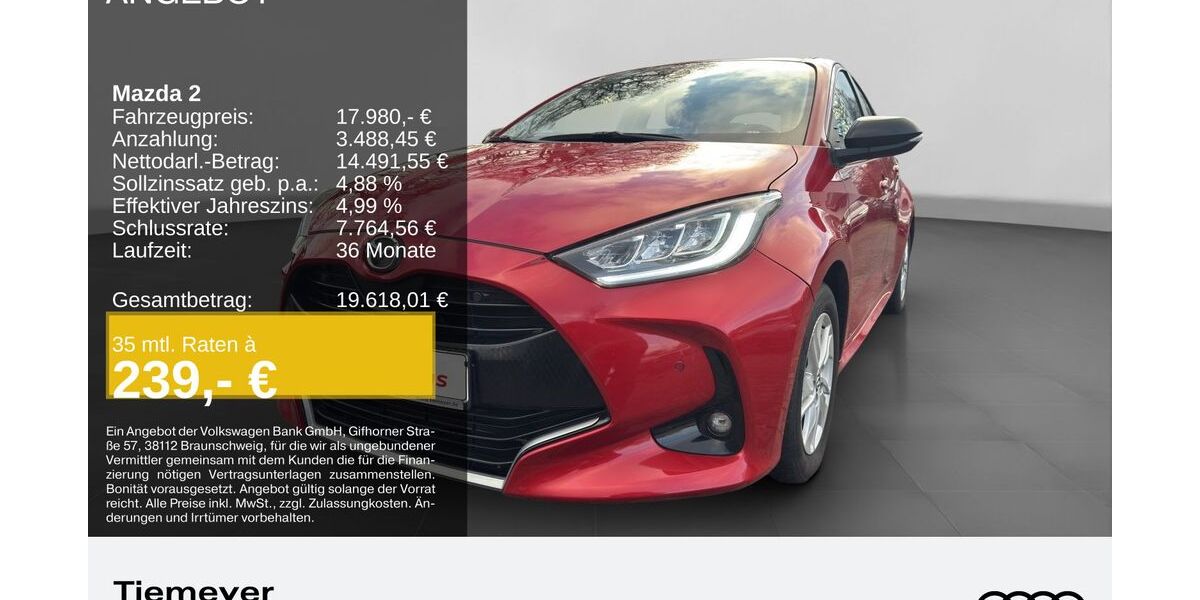 Mazda 2 23.787 km 17.680 &euro; Dorsten 46284