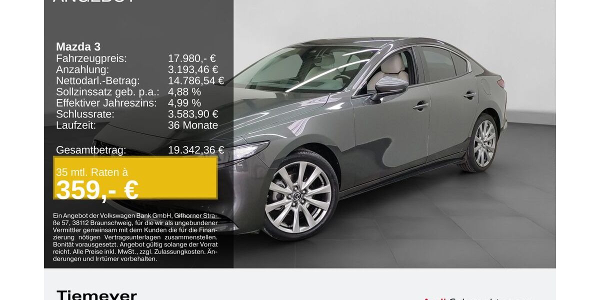 Mazda 3 39.000 km 17.980 &euro; Bochum 44809