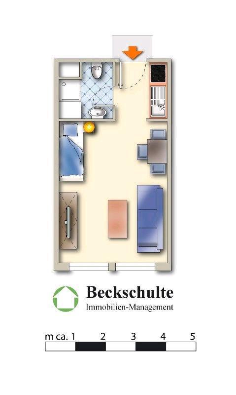 Zentrale Wohnung in Essen für Leistungsempfänger, Jobcenter