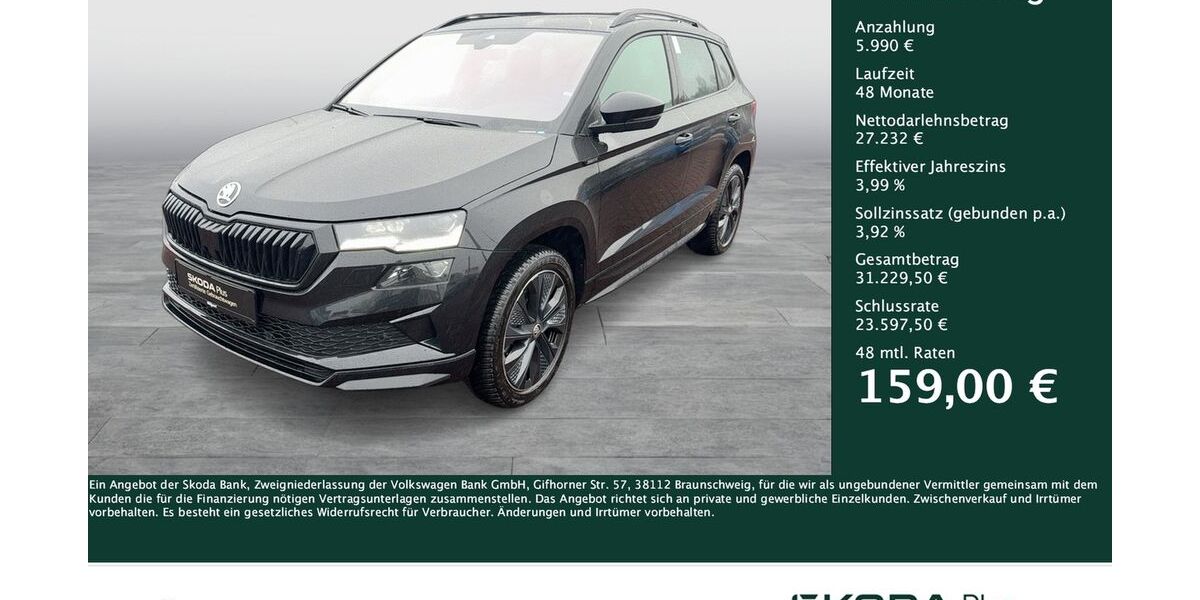 Skoda Karoq 23.195 km 32.991 &euro; Dortmund 44309