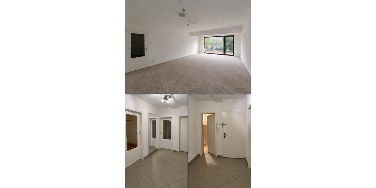 Erdgeschoßwohnung Oberhausen Biefang - 3 Zimmer, 100 m&sup2;, 1.150&euro; | Angebot:24780186