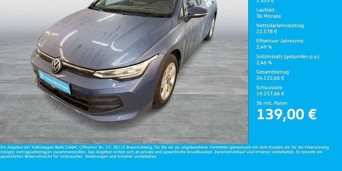 VW Golf 4.002 km 24.911 &euro; Dortmund 44141