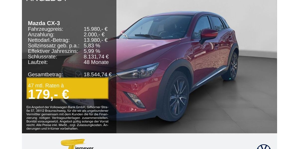 Mazda CX-3 68.486 km 15.480 &euro; Dorsten 46282