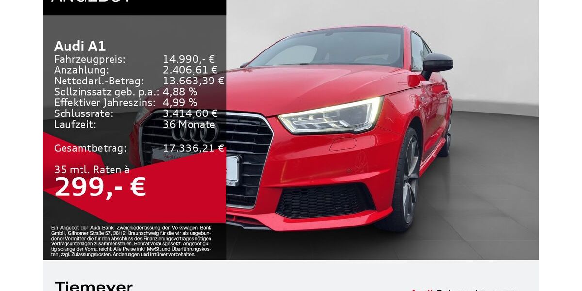 Audi A1 149.351 km 14.990 &euro; Dorsten 46284