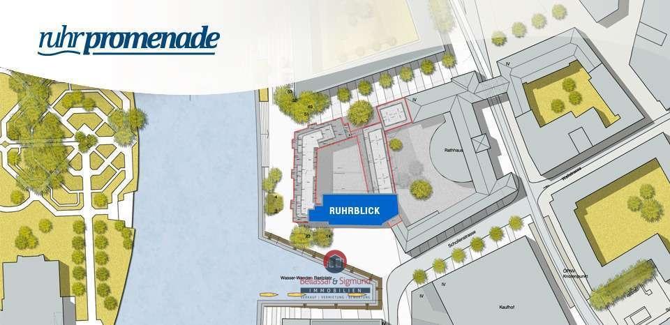 FIRST-CLASS-PENTHOUSE MIT RUHRBLICK - RIESIGE SONNENTERRASSE + BALKONE + TOP-AUSSTATTUNG! 3 zimmer