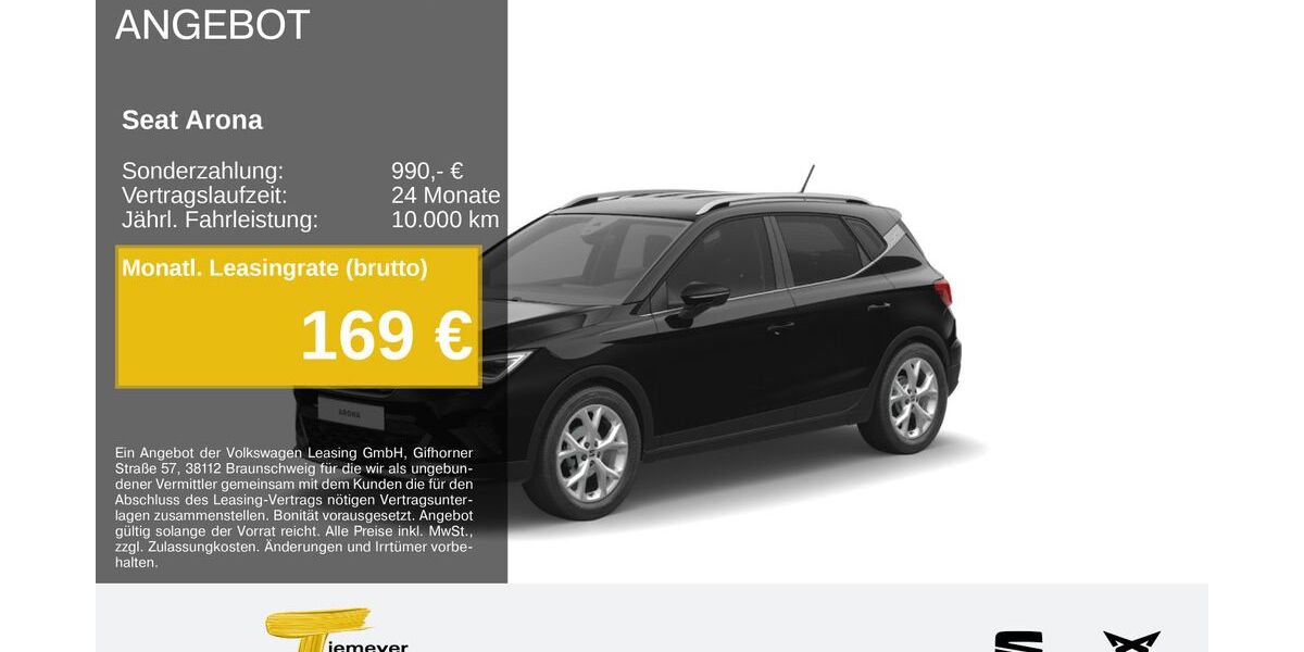 Seat Arona 22.423 km 24.570 &euro; Recklinghausen 45663