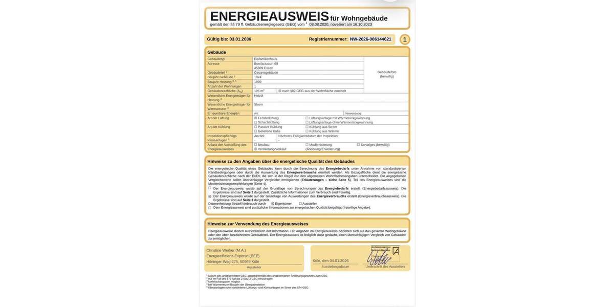 Reihenendhaus Essen Schonnebeck - 5 Zimmer, 145 m&sup2;, 419.000&euro; | Angebot:24389397