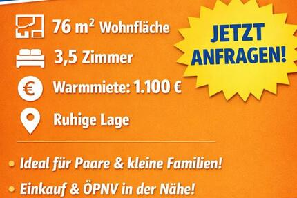 Erdgeschosswohnung mit Gargenplatz 3.5 zimmer