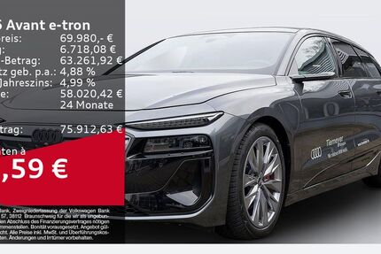 Audi A6 e-tron 12.990 km 69.480 &euro; Oberhausen 46047
