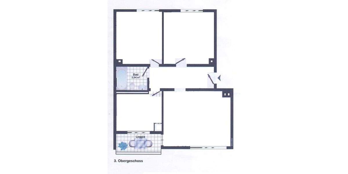 Etagenwohnung Dortmund Westerfilde - 3 Zimmer, 69 m&sup2;, 160.000&euro; | Angebot:25755939