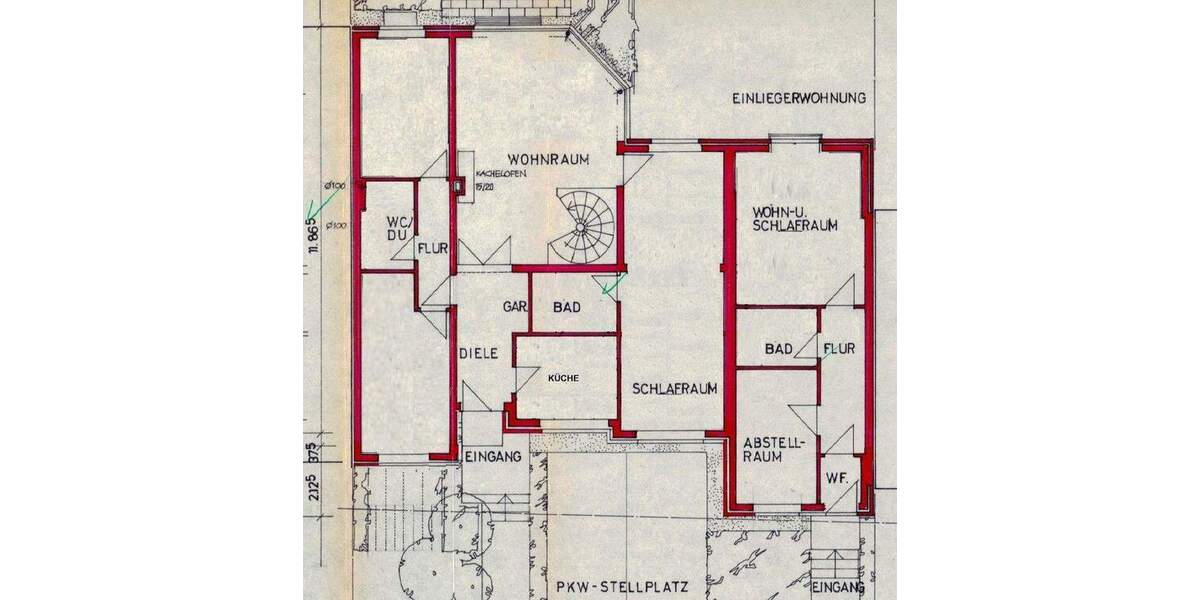 Einfamilienhaus Marl Alt-Marl - 1 Zimmer, 229 m&sup2;, 469.000&euro; | Angebot:25570406