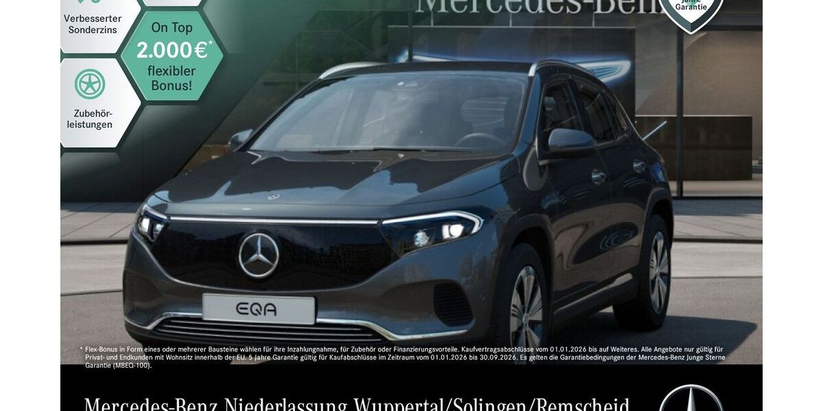 Mercedes-Benz EQA 8.102 km 38.490 &euro; Wuppertal 42115