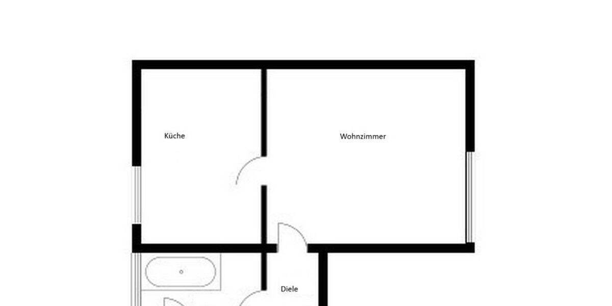 Etagenwohnung Essen Holsterhausen - 2 Zimmer, 33 m&sup2;, 475&euro; | Angebot:26907751