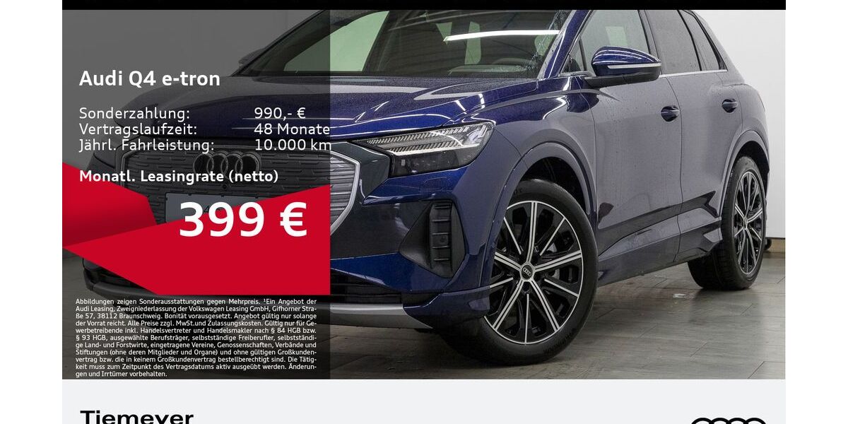 Audi Q4 e-tron 9.999 km 48.490 &euro; Bochum 44809
