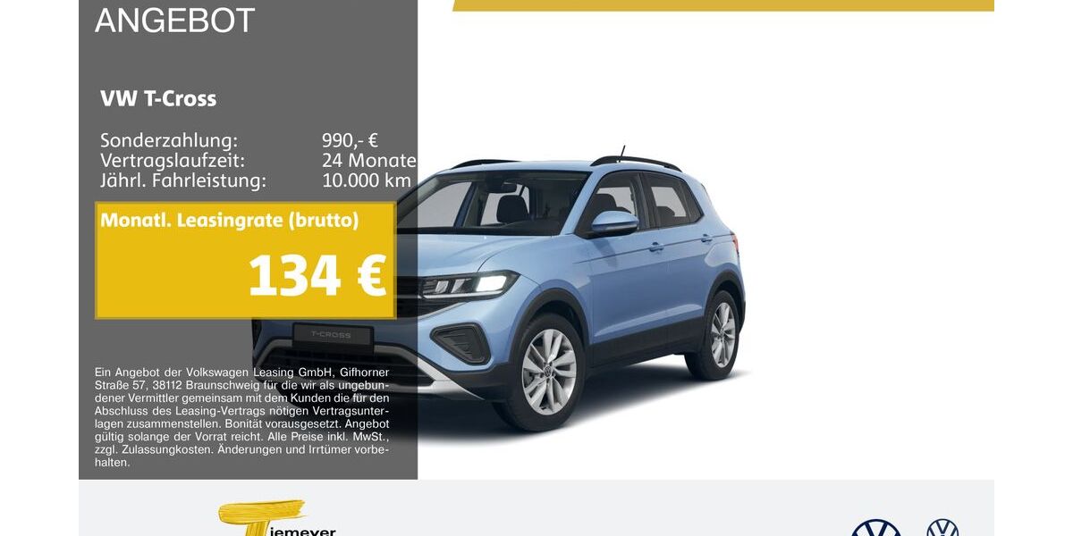 VW T-Cross 10.164 km 20.420 &euro; Gelsenkirchen 45888