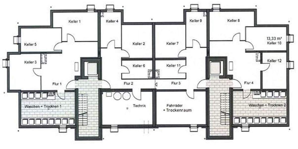 Etagenwohnung Oberhausen Klosterhardt-Nord - 3 Zimmer, 96 m&sup2;, 359.000&euro; | Angebot:24711885