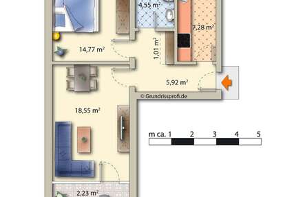 Wohnung zum Kaufen in Dortmund 120.000 € 55 m² 2 zimmer