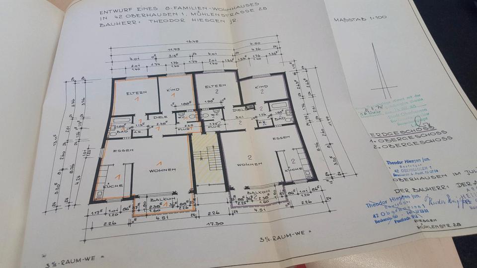 Etagenwohnung Oberhausen Alt-Oberhausen - 3 Zimmer, 86 m&sup2;, 295.000&euro; | Angebot:25172977
