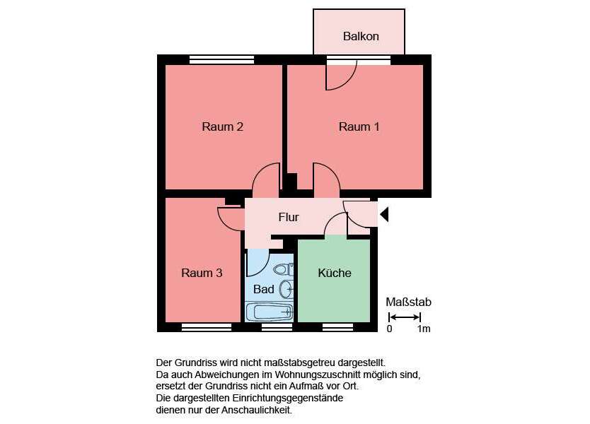 Wohnung zum Mieten in Castrop-Rauxel 489 € 61.25 m²
