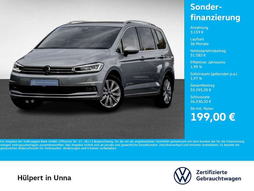 VW Touran 17.094 km 34.741 € Unna 59423