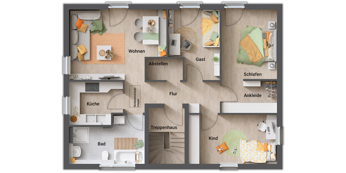 Mehrfamilienhaus, Wohnhaus Gladbeck Ellinghorst - 8 Zimmer, 180 m&sup2;, 539.000&euro; | Angebot:25666329