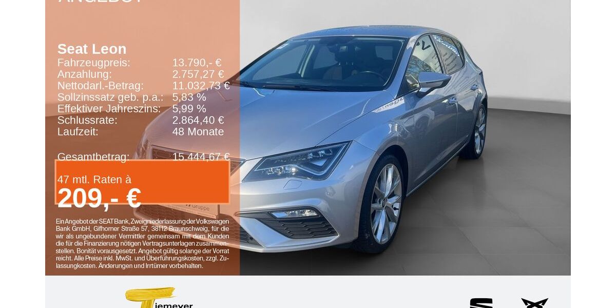 Seat Leon 100.403 km 13.790 &euro; Recklinghausen 45663