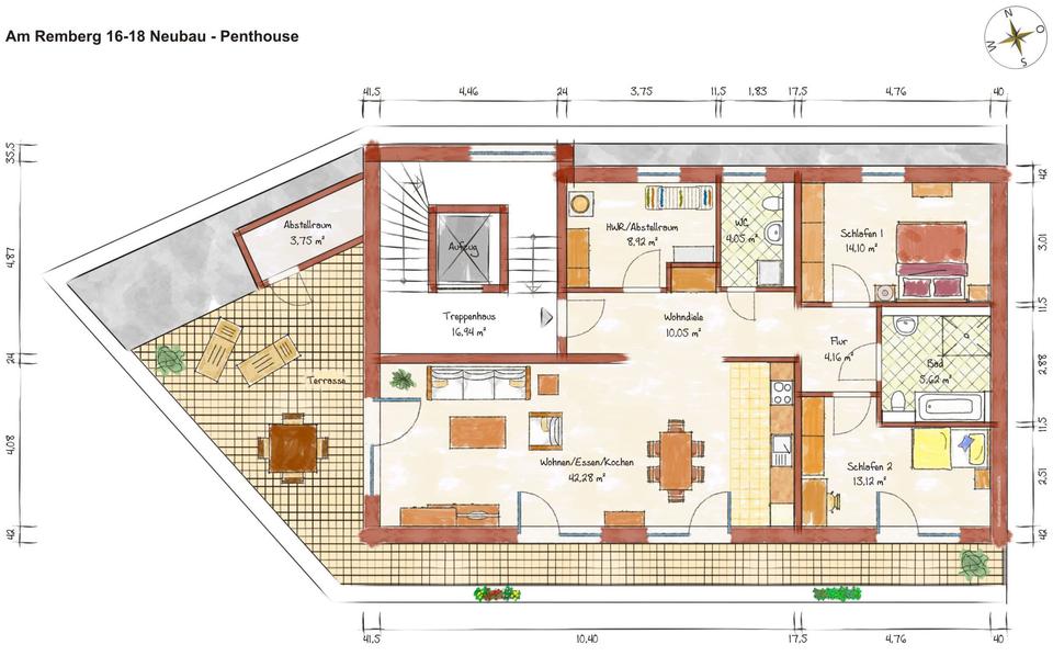 Einfamilienhaus Dortmund Hörde - 4 Zimmer, 116 m&sup2;, 1.860&euro; | Angebot:25991757