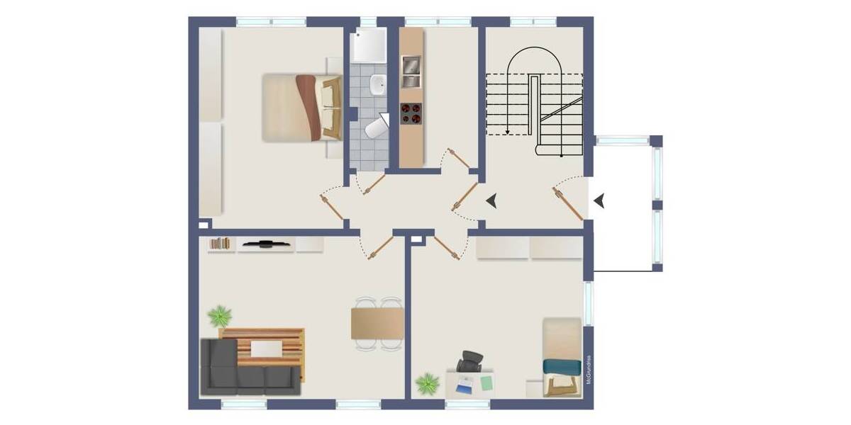 Voll vermietet! Solides 3 Fam. Haus mit 180 Wfl. in ruhiger und gefragter Lage in Gevelsberg 7 zimmer