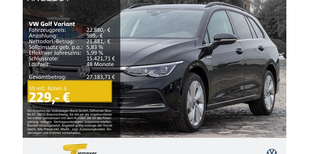 VW Golf 53.524 km 22.880 &euro; Recklinghausen 45663