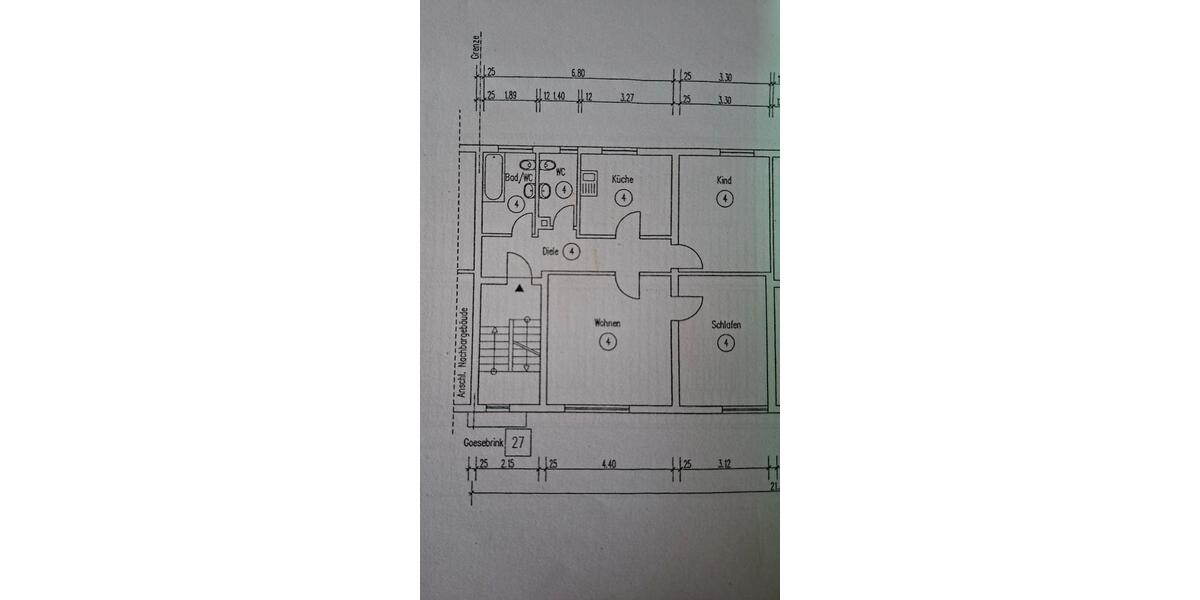 Erdgeschoßwohnung Dortmund Grevel - 3.5 Zimmer, 72 m&sup2;, 183.000&euro; | Angebot:27162604