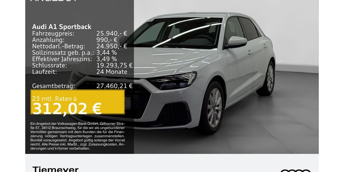Audi A1 4.116 km 25.670 &euro; Bochum 44809