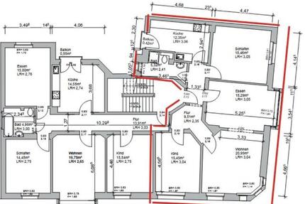 Wohnung Wuppertal Barmen - 5 Zimmer, 110 m&sup2;, 850&euro; | Angebot:25255741