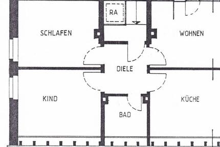 DG Wohnung mit Balkon 3 zimmer