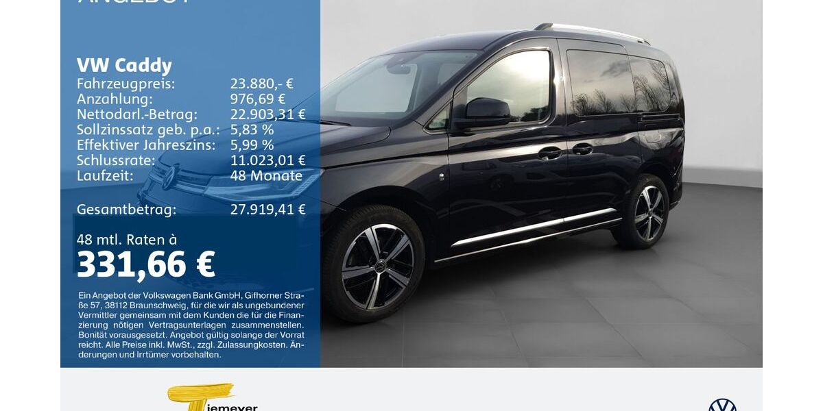 VW Caddy 86.245 km 23.320 &euro; Bochum 44892